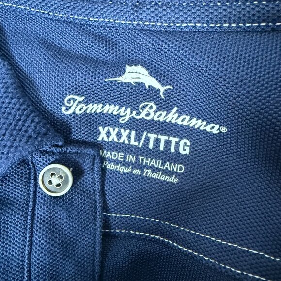 Denver Broncos Tommy Bahama Polo Navy Blue XXXL - Picture 2 of 7